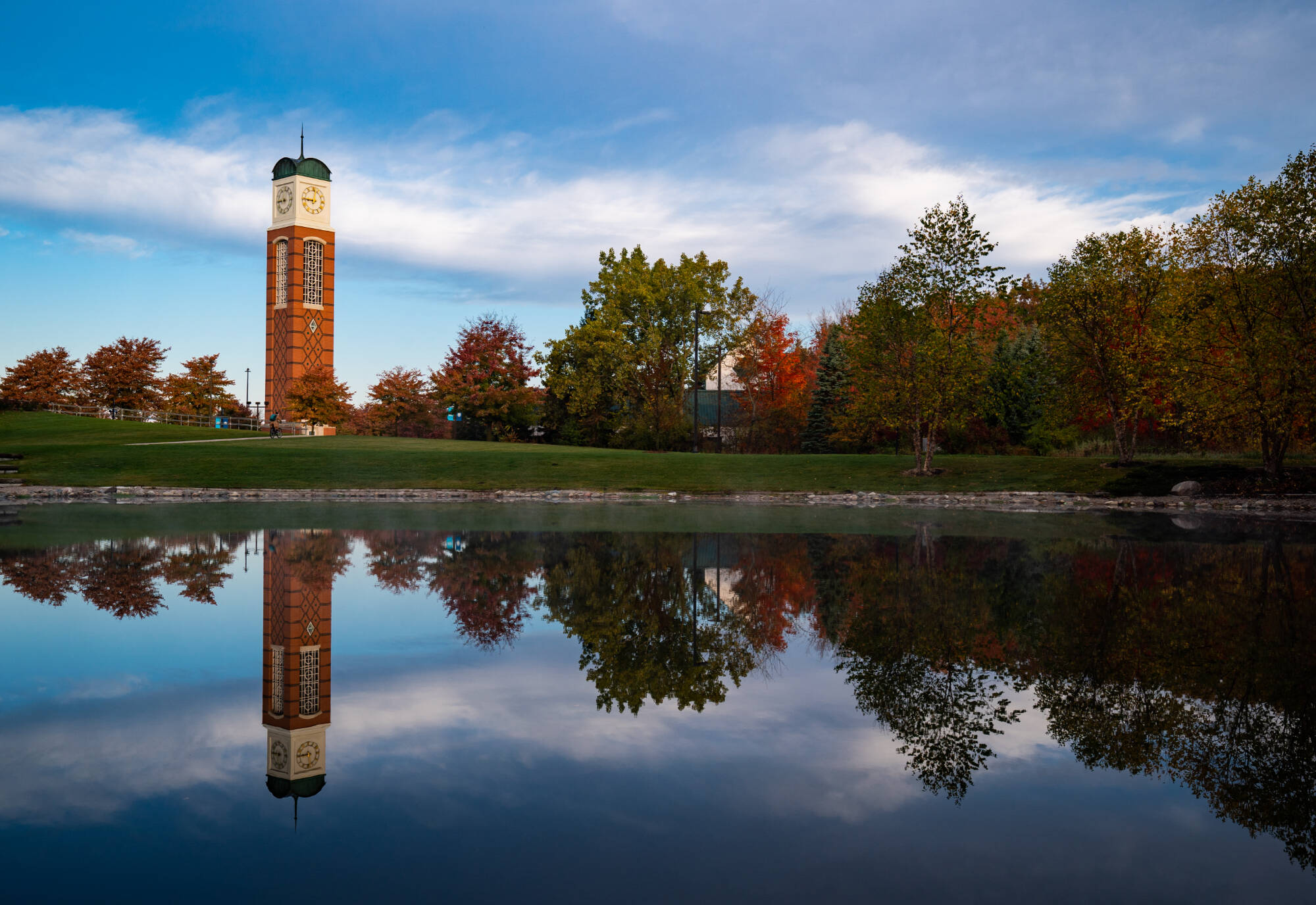 The Cook Carillon Tower on Grand Valley's Allendale Campus.